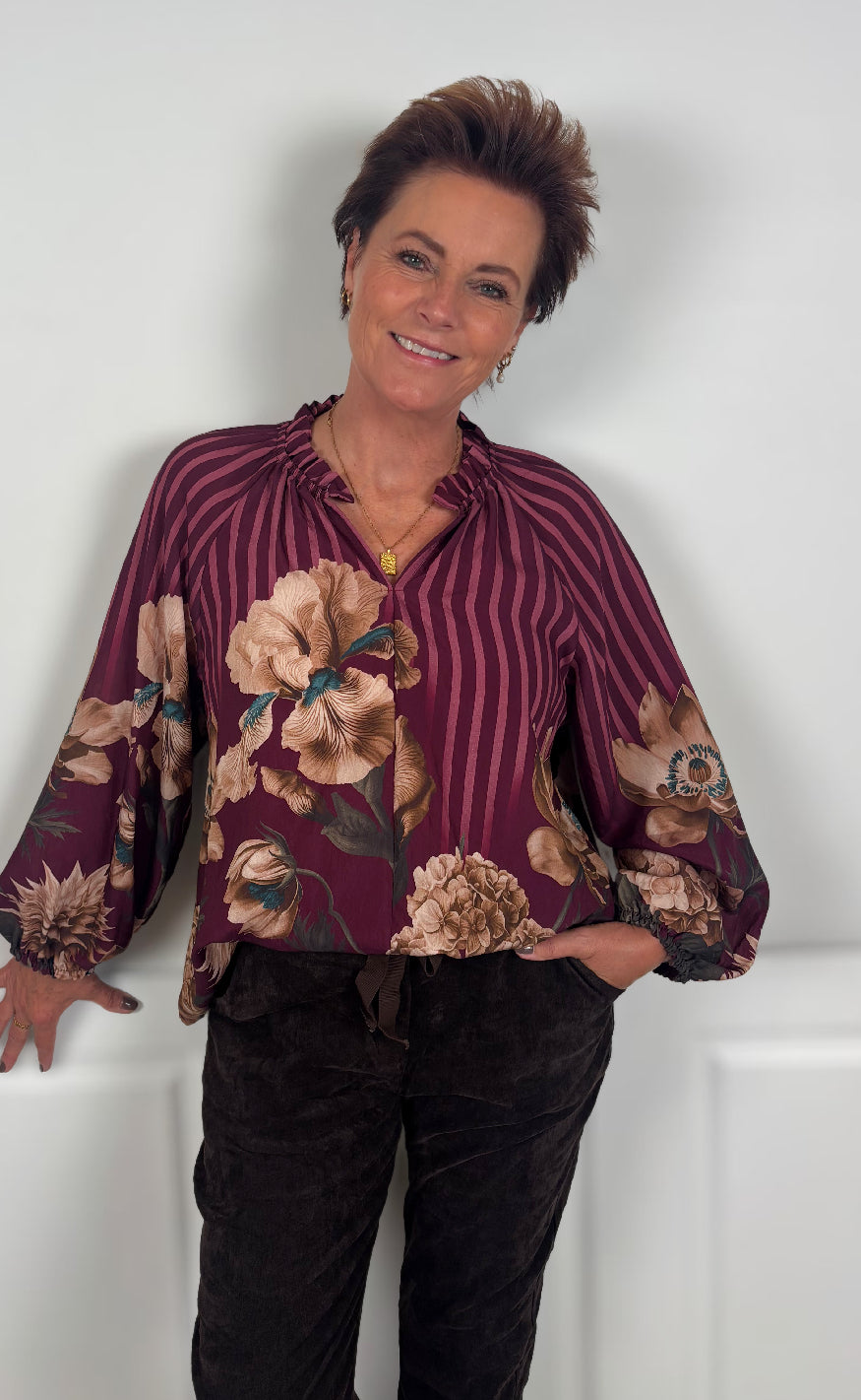 Marta Du Chateau Bluse - Octavia - Bordeaux