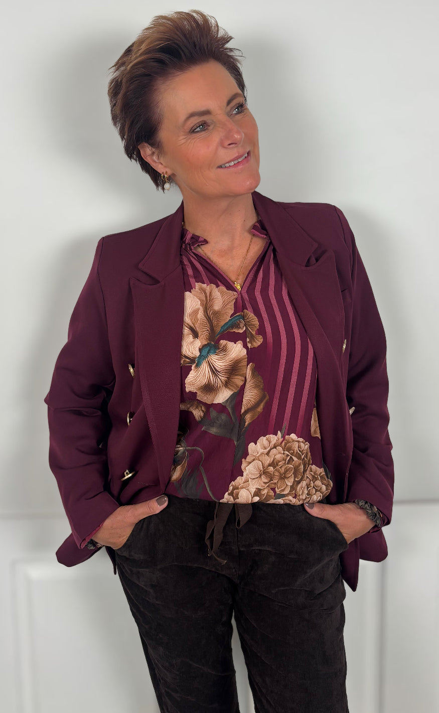 Marta Du Chateau Bluse - Octavia - Bordeaux