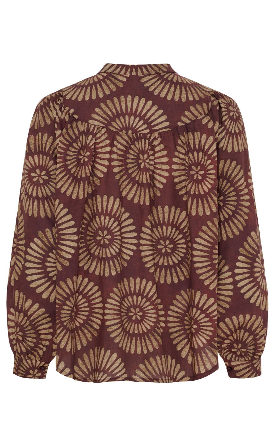 Marta Du Chateau Bluse - Romy - Bordeaux