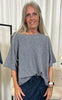 Marta Du Chateau Bluse - Sia - Medium Grey