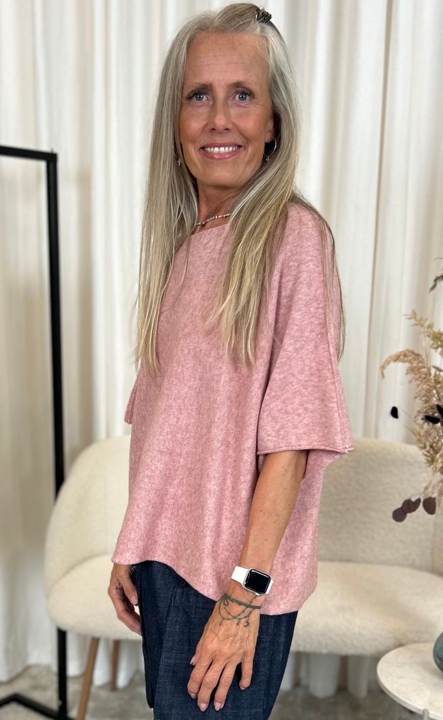 Marta Du Chateau Bluse - Sia - Old Rose