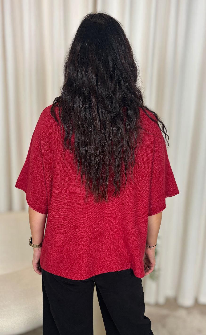 Marta Du Chateau Bluse - Sia - Red