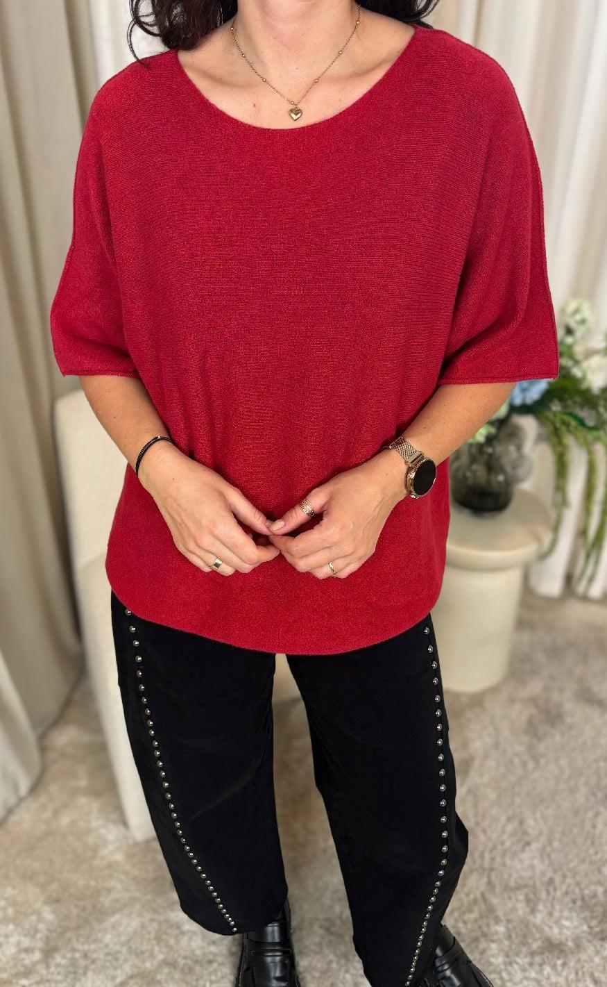 Marta Du Chateau Bluse - Sia - Red