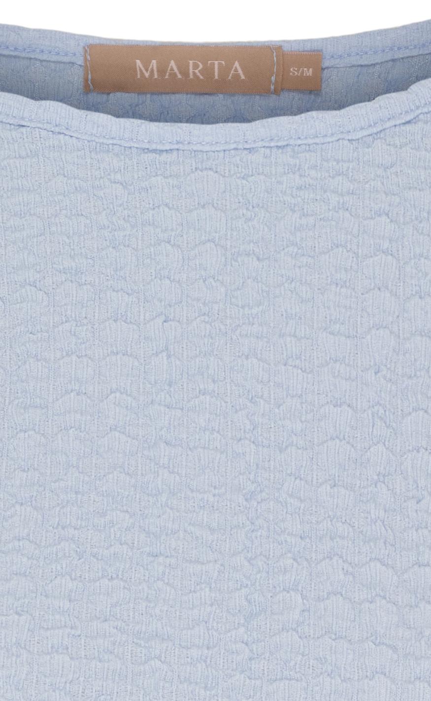 Marta Du Chateau Bluse - Vionne - LightBlue66