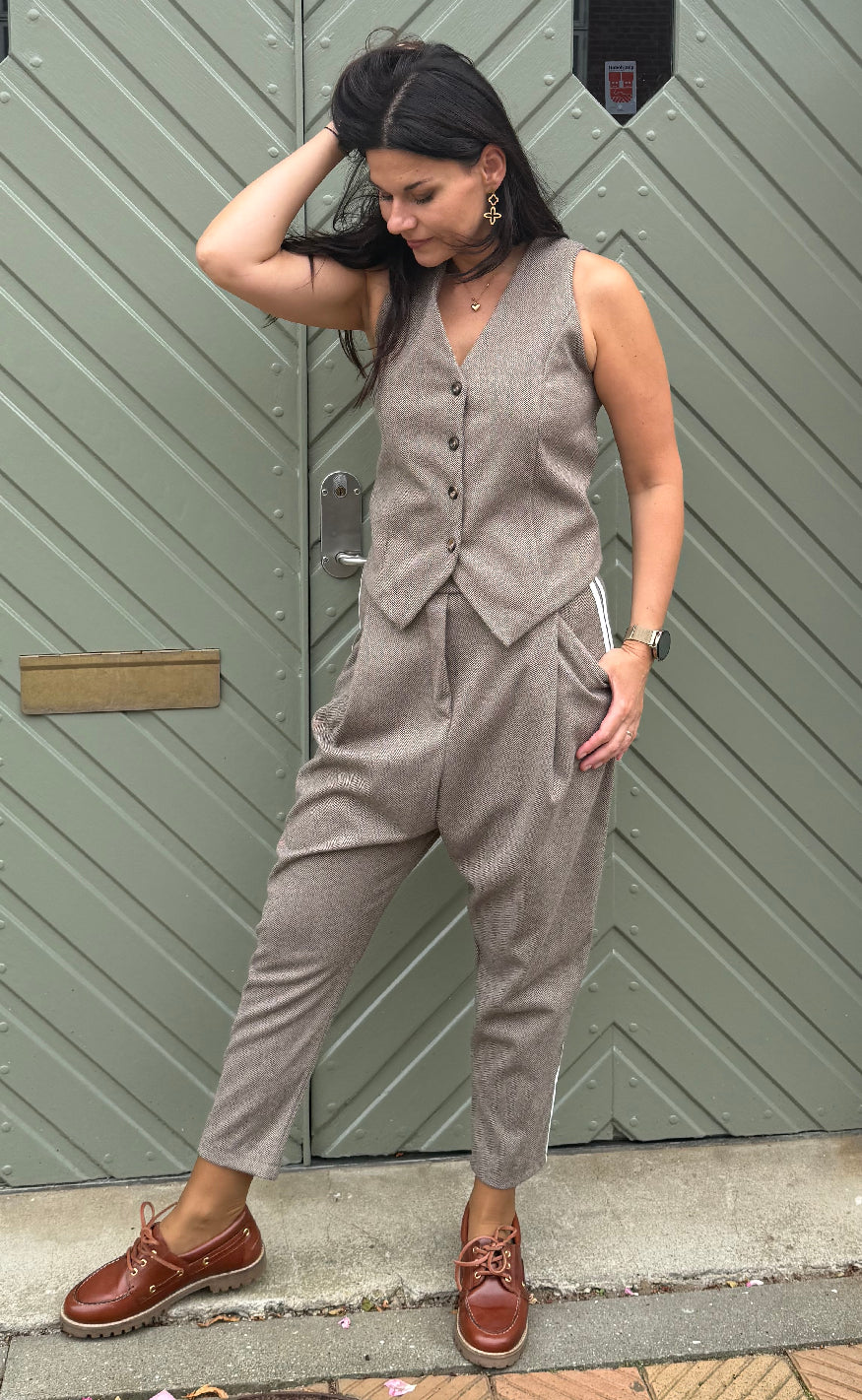 Marta Du Chateau Bukser - Ember - Brown