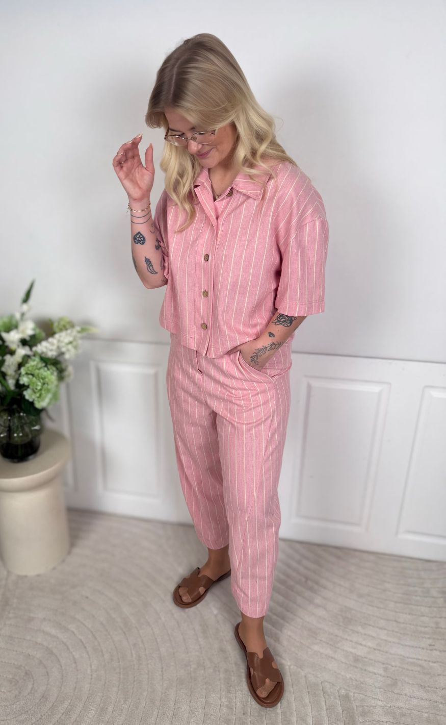 Marta Du Chateau Bukser - Genna - Pink