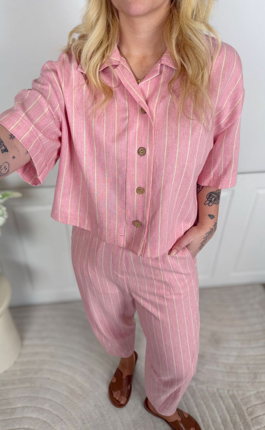 Marta Du Chateau Bukser - Genna - Pink