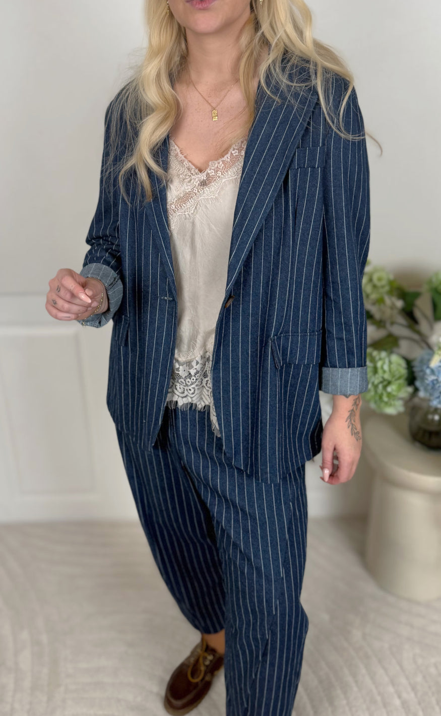 Marta Du Chateau Bukser - Lene - Denim