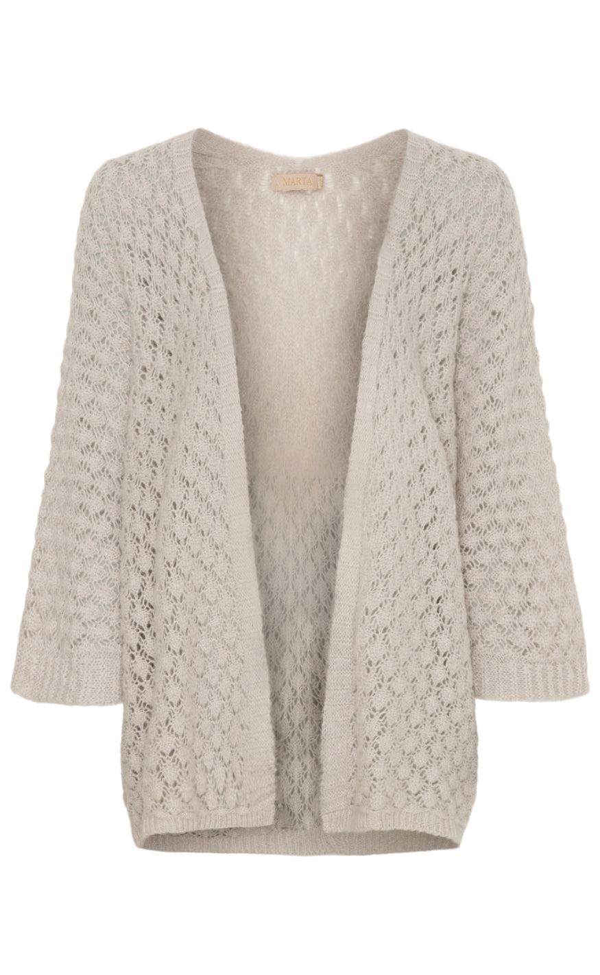 Marta Du Chateau Cardigan - 6202 Esther - Beige