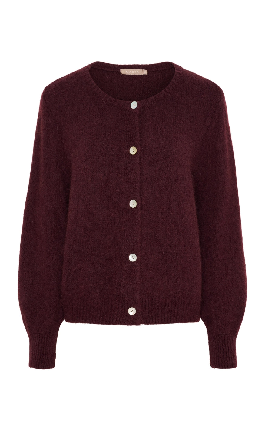 Marta Du Chateau Cardigan - Cosima - Melanzana