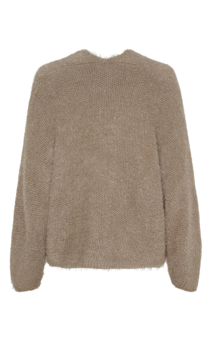 Marta Du Chateau Cardigan - Dakota - Dark Fango