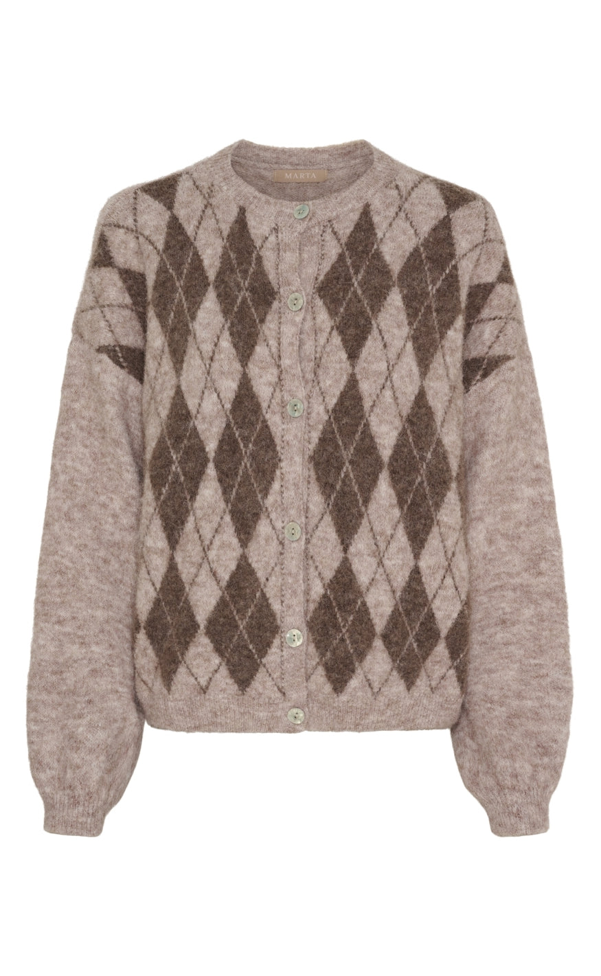 Marta Du Chateau Cardigan - Faith - Fango