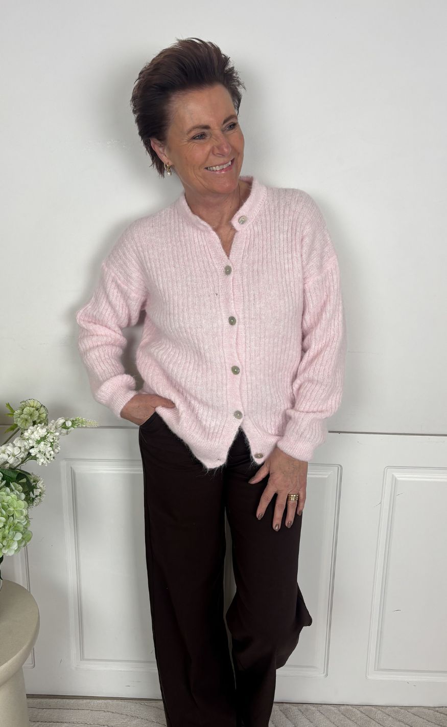 Marta Du Chateau Cardigan - Frederikke - Rosa9531