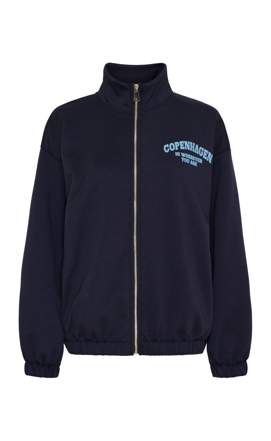 Marta Du Chateau Cardigan - Nete - Navy/Sky