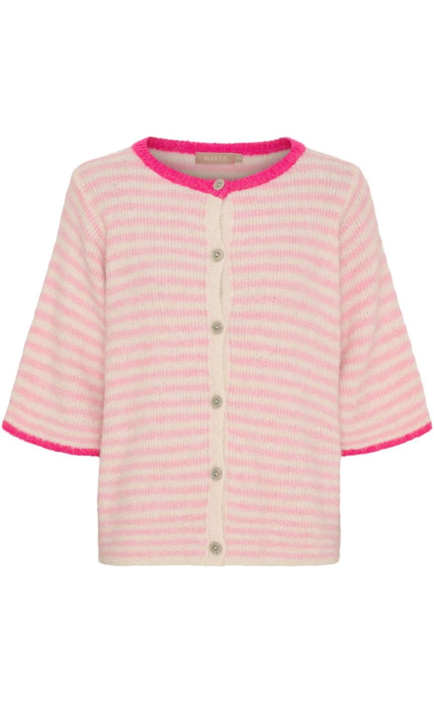 Marta Du Chateau Cardigan - Susanne - Pink