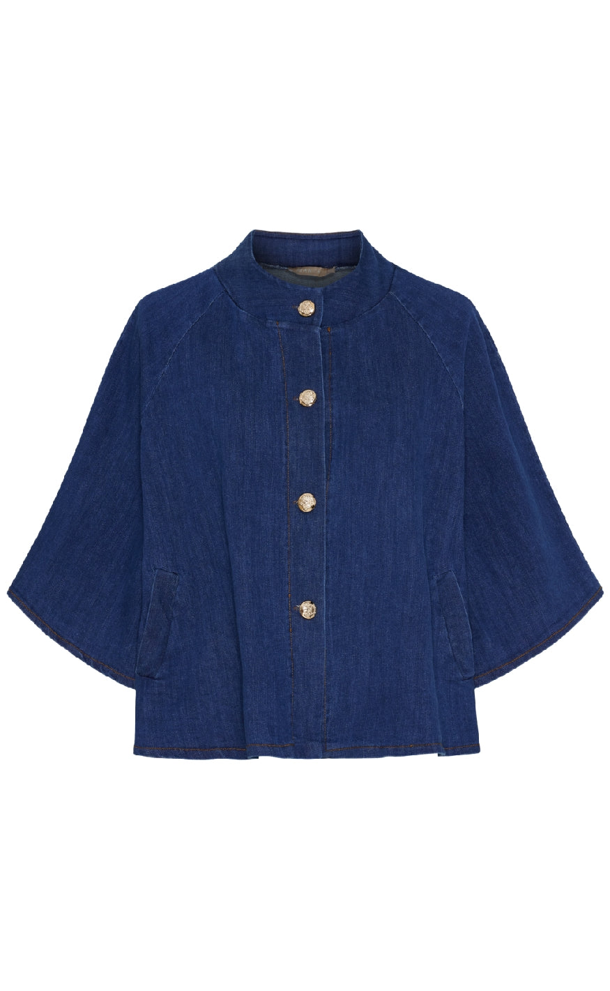 Marta Du Chateau Jakke - Arwen - Medium Blue
