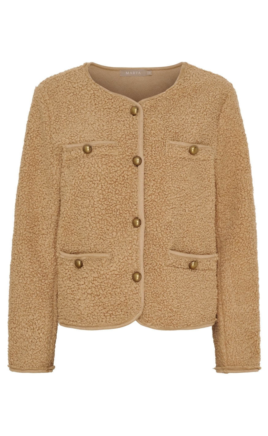 Marta Du Chateau Jakke - Frost - Beige