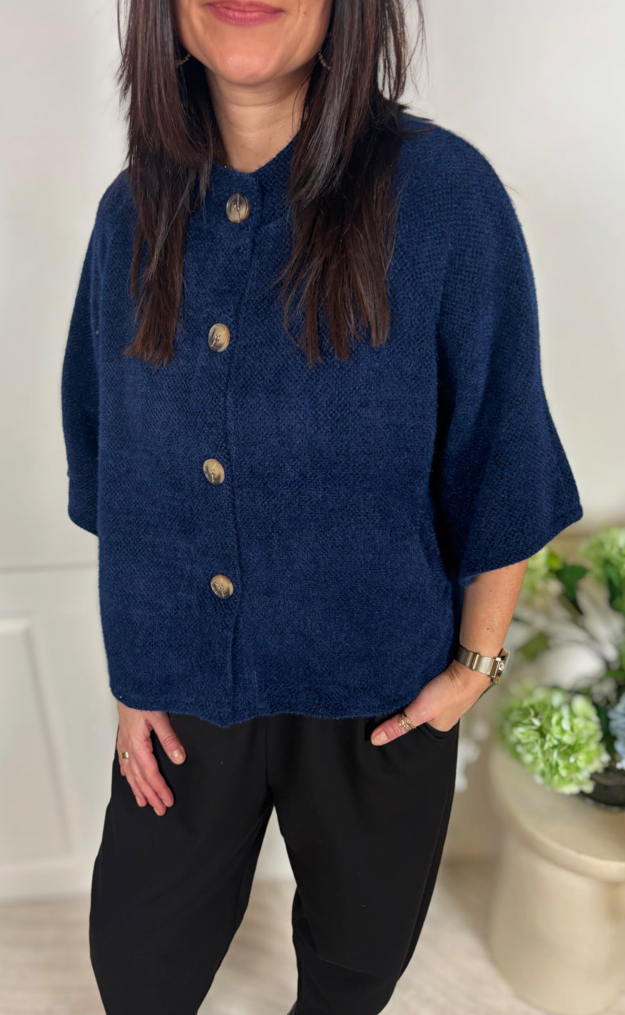 Marta Du Chateau Jakke - Thunder - Navy