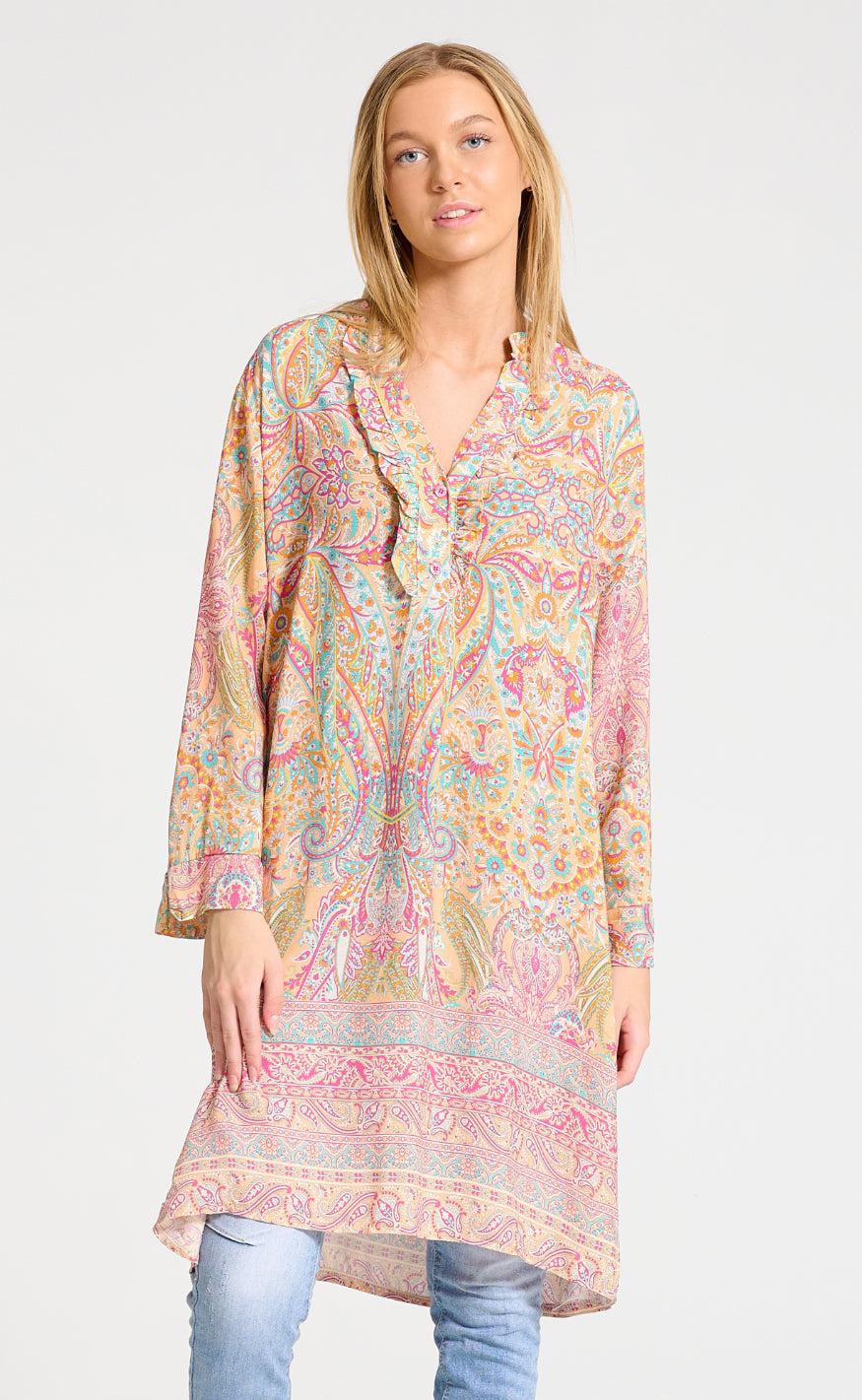 Marta Du Chateau Kjole - 2604B - Bellini Rosa