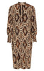Marta Du Chateau Kjole - Gry  - Brown