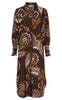 Marta Du Chateau Kjole - Moss - Marrone