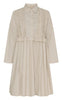Marta Du Chateau Kjole - Violet - Beige