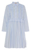 Marta Du Chateau Kjole - Violet - Light Blue