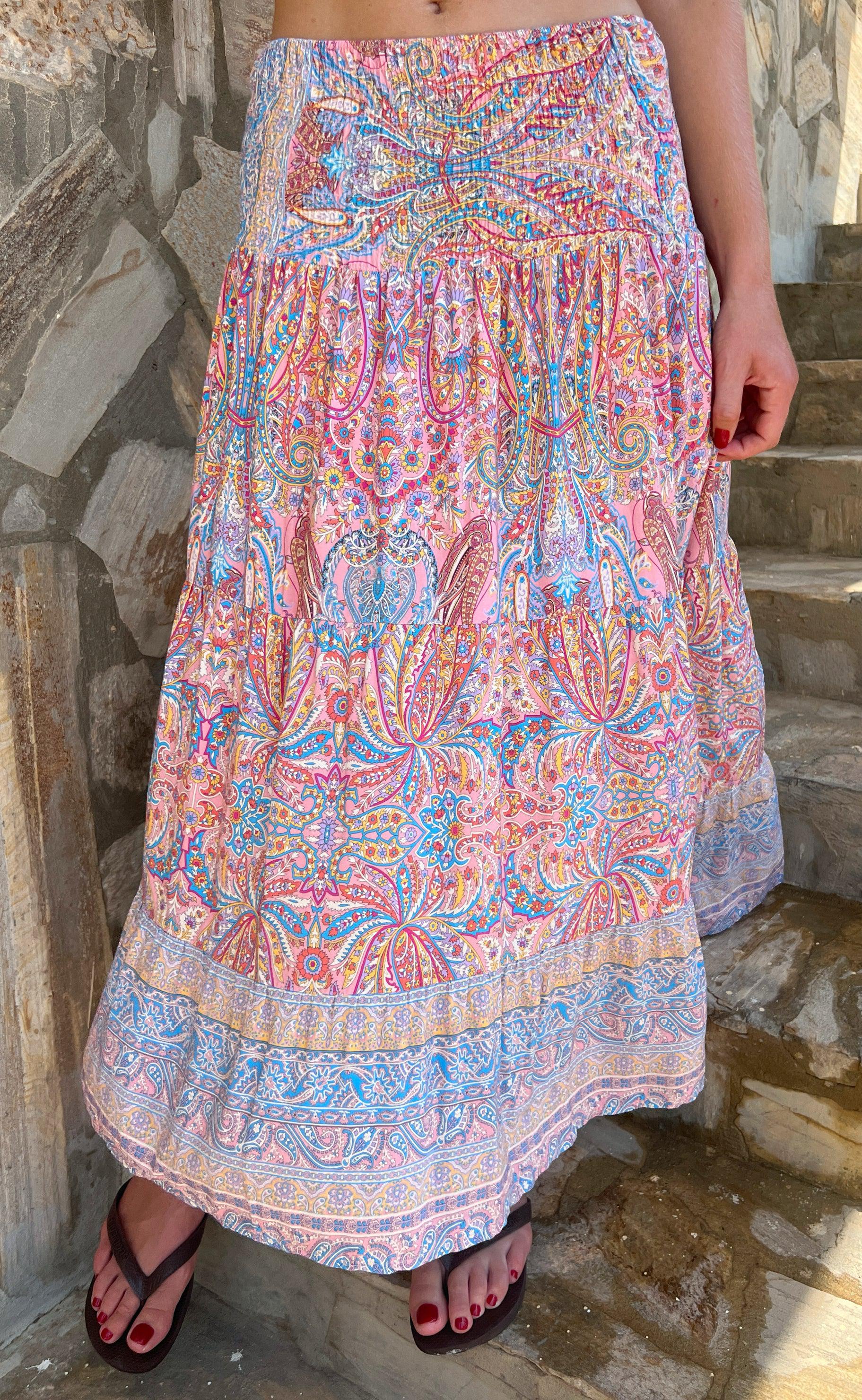 Marta Du Chateau Nederdel - 5201 / 5849 - Rosa Print