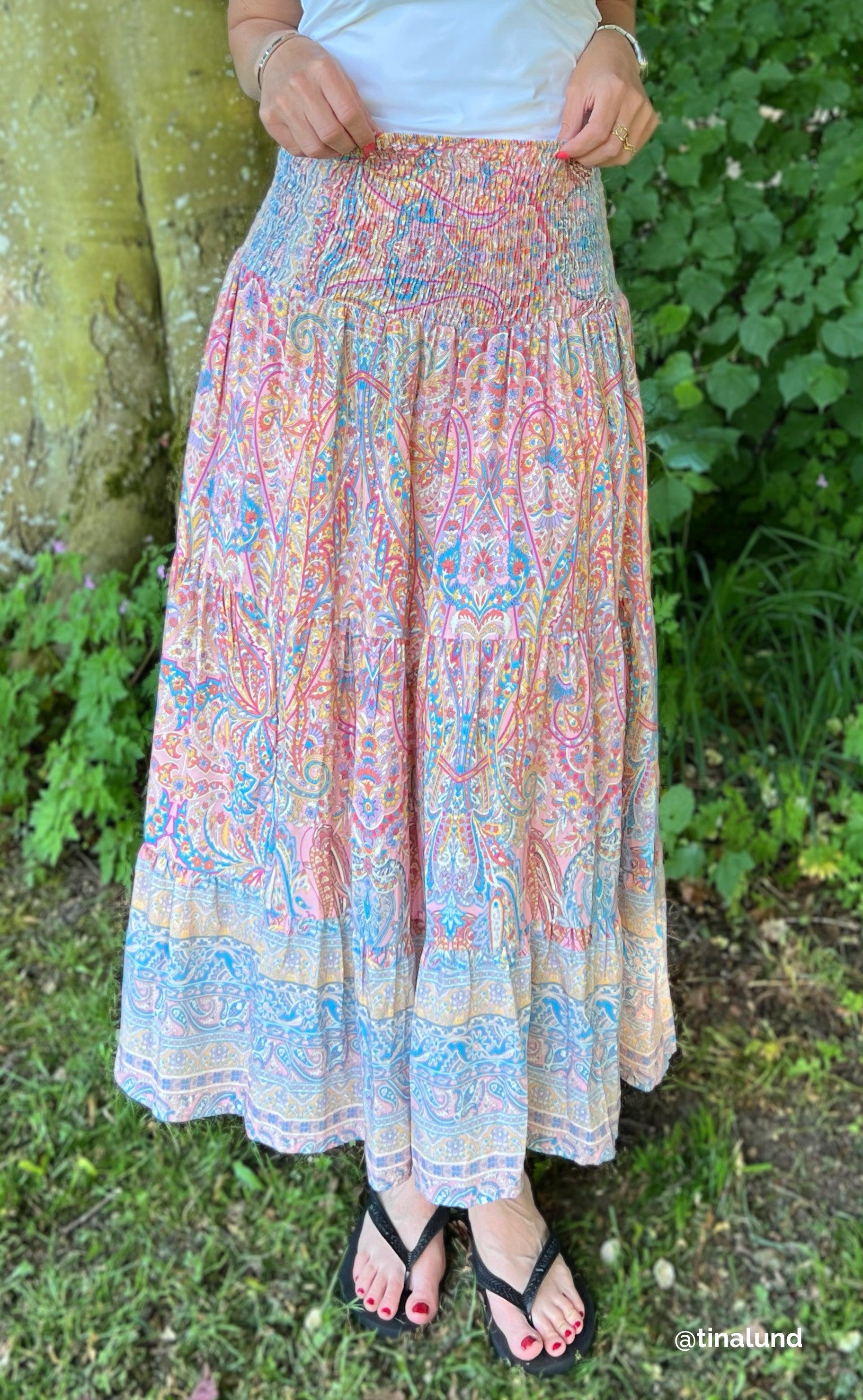 Marta Du Chateau Nederdel - 5201 / 5849 - Rosa Print