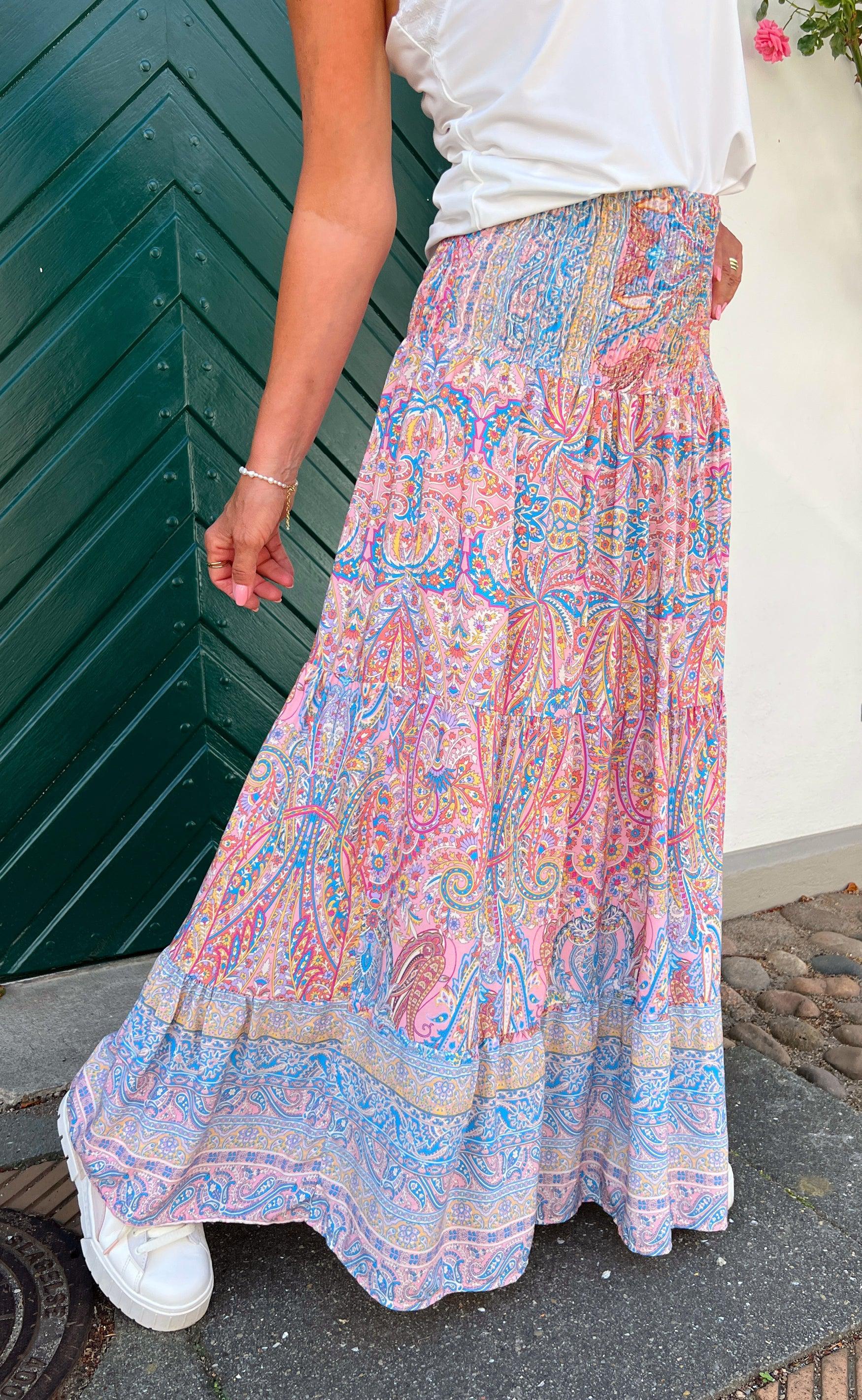 Marta Du Chateau Nederdel - 5201 / 5849 - Rosa Print