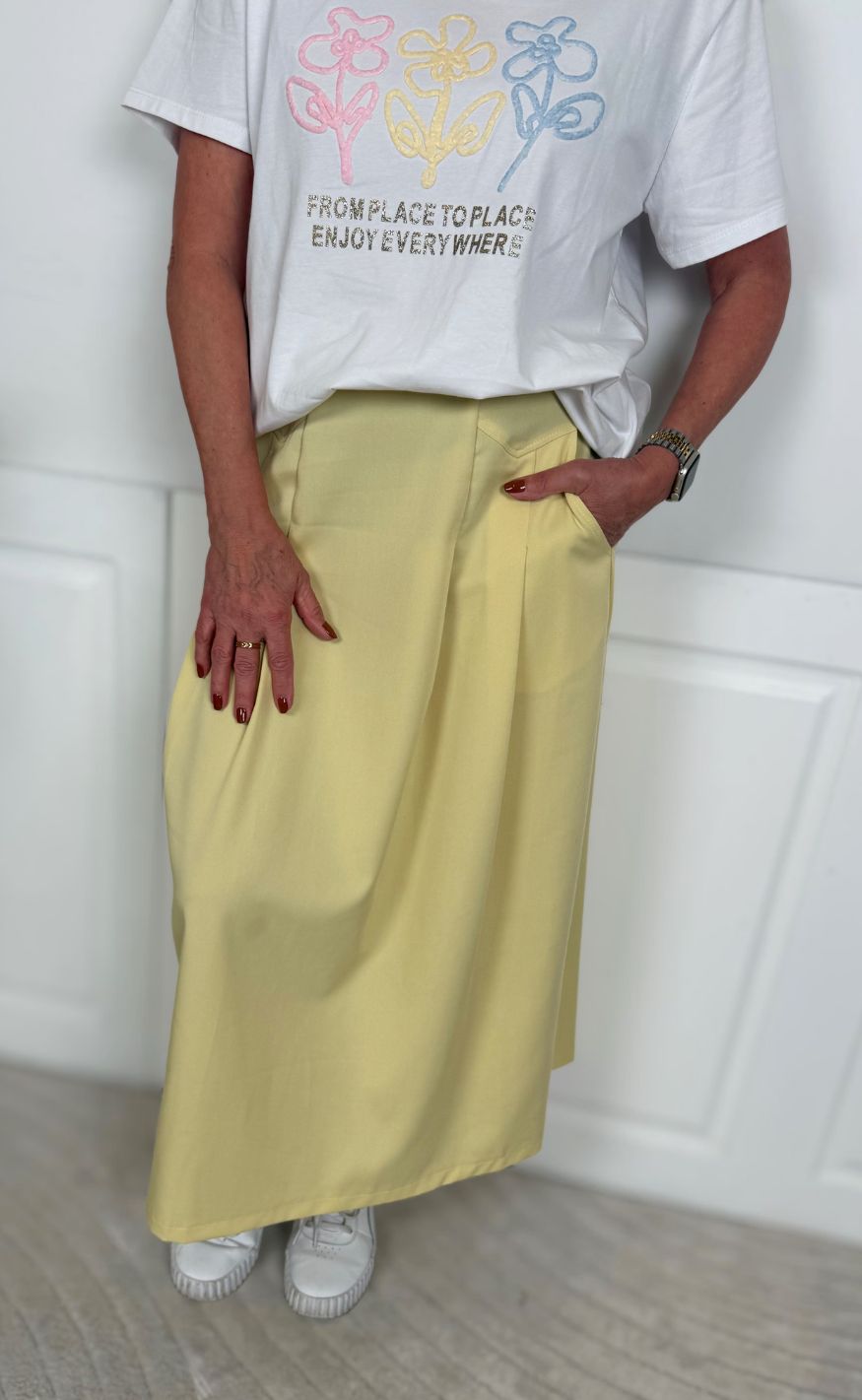 Marta Du Chateau Nederdel - Davina - Yellow