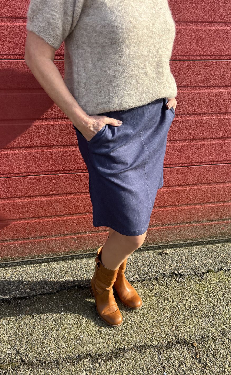 Marta Du Chateau Nederdel - Lisbeth - Navy4