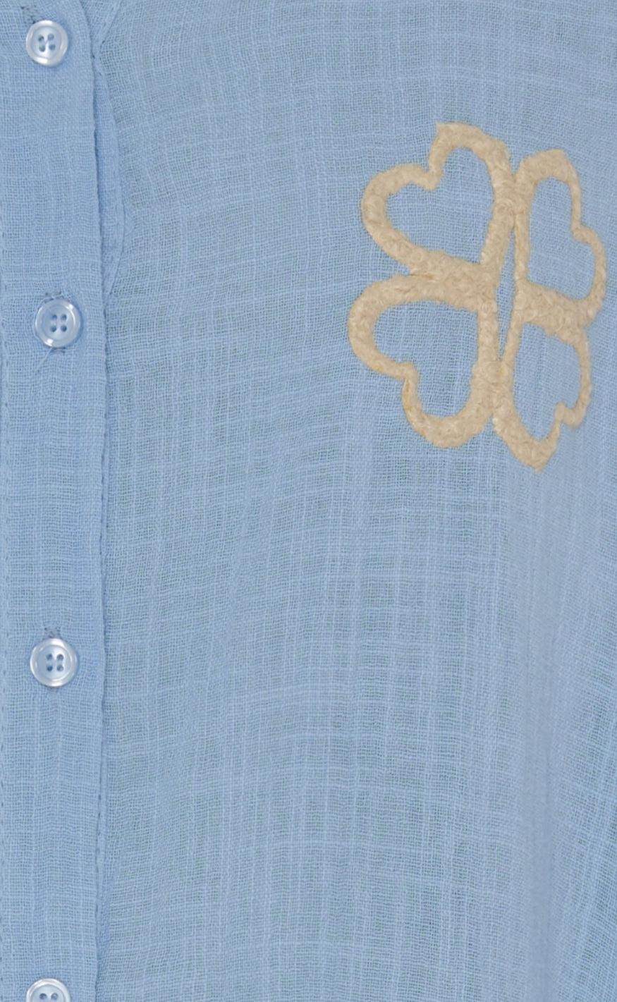 Marta Du Chateau Skjorte - 20002 Adelheid - Sky Blue