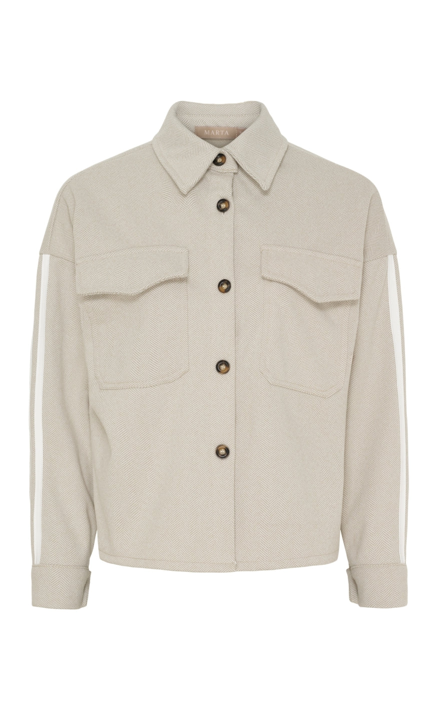 Marta Du Chateau Skjorte - Avalon - Beige