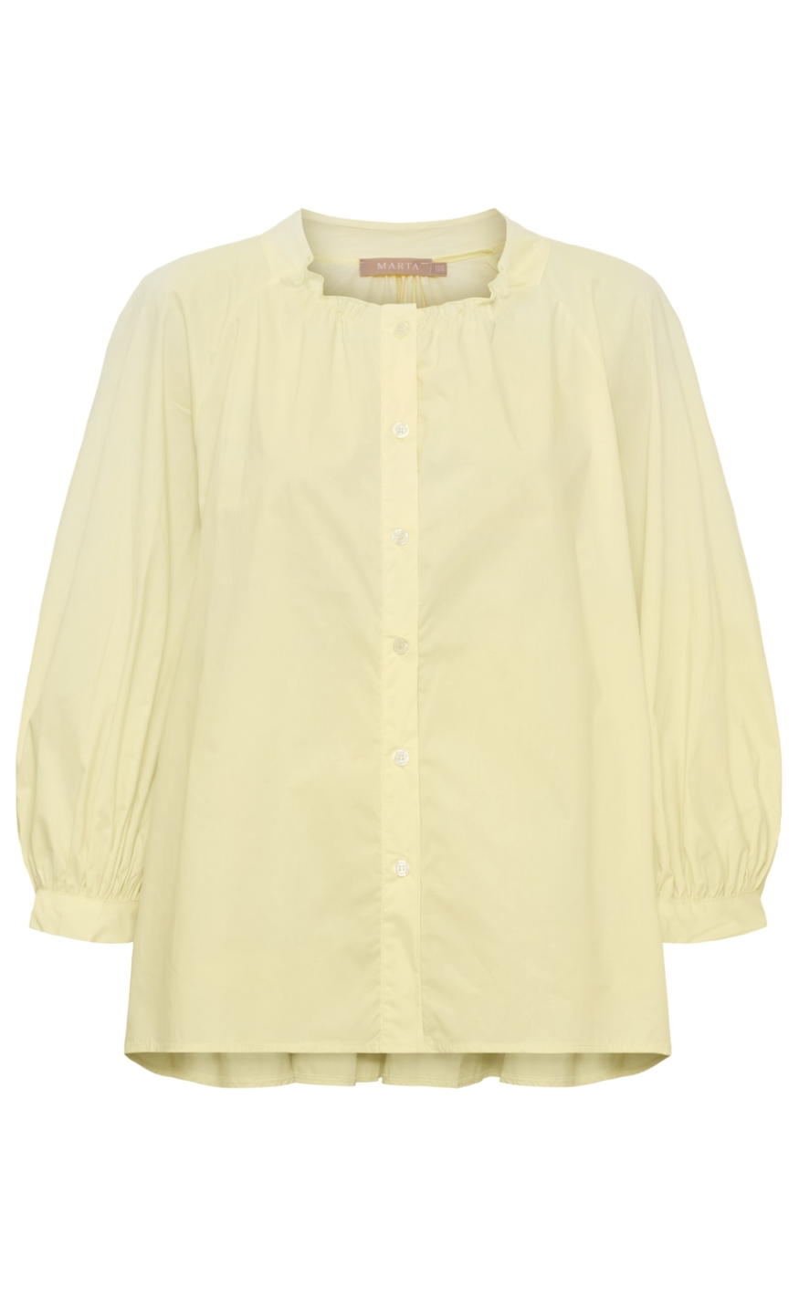 Marta Du Chateau Skjorte - Joelle - Yellow