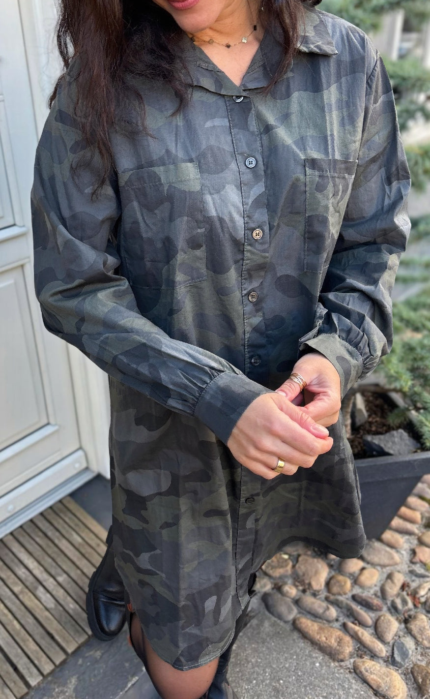 Marta Du Chateau Skjorte - Pearl - Camo