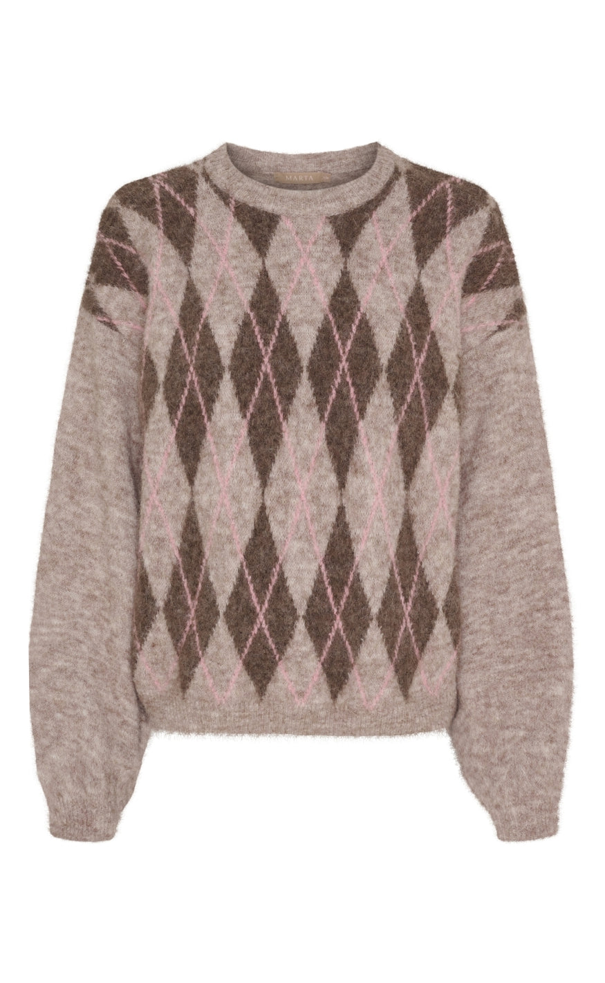 Marta Du Chateau Strik - Cora - Beige/Rose