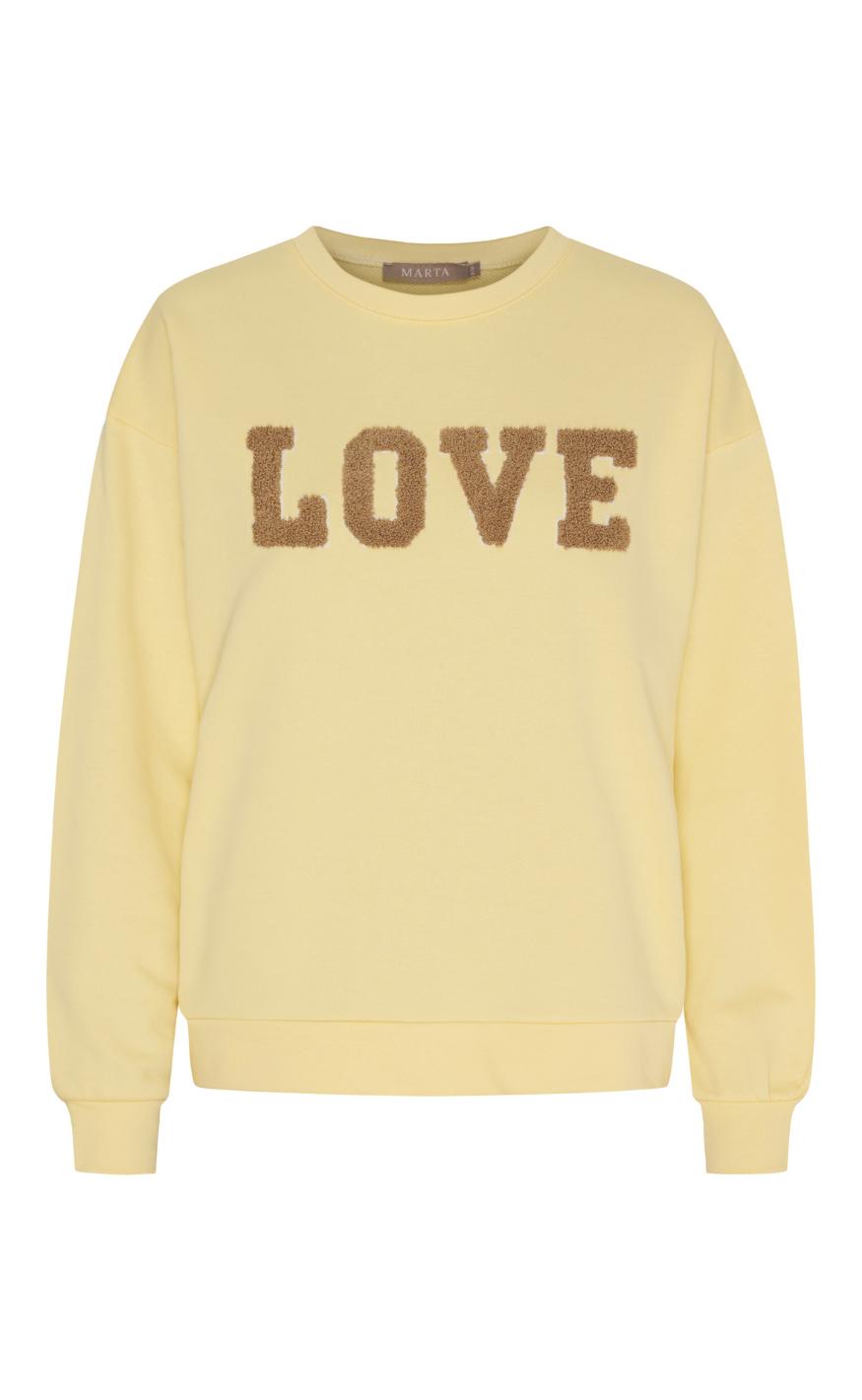 Marta Du Chateau Sweatshirt - Jessa - Giallo/Fango