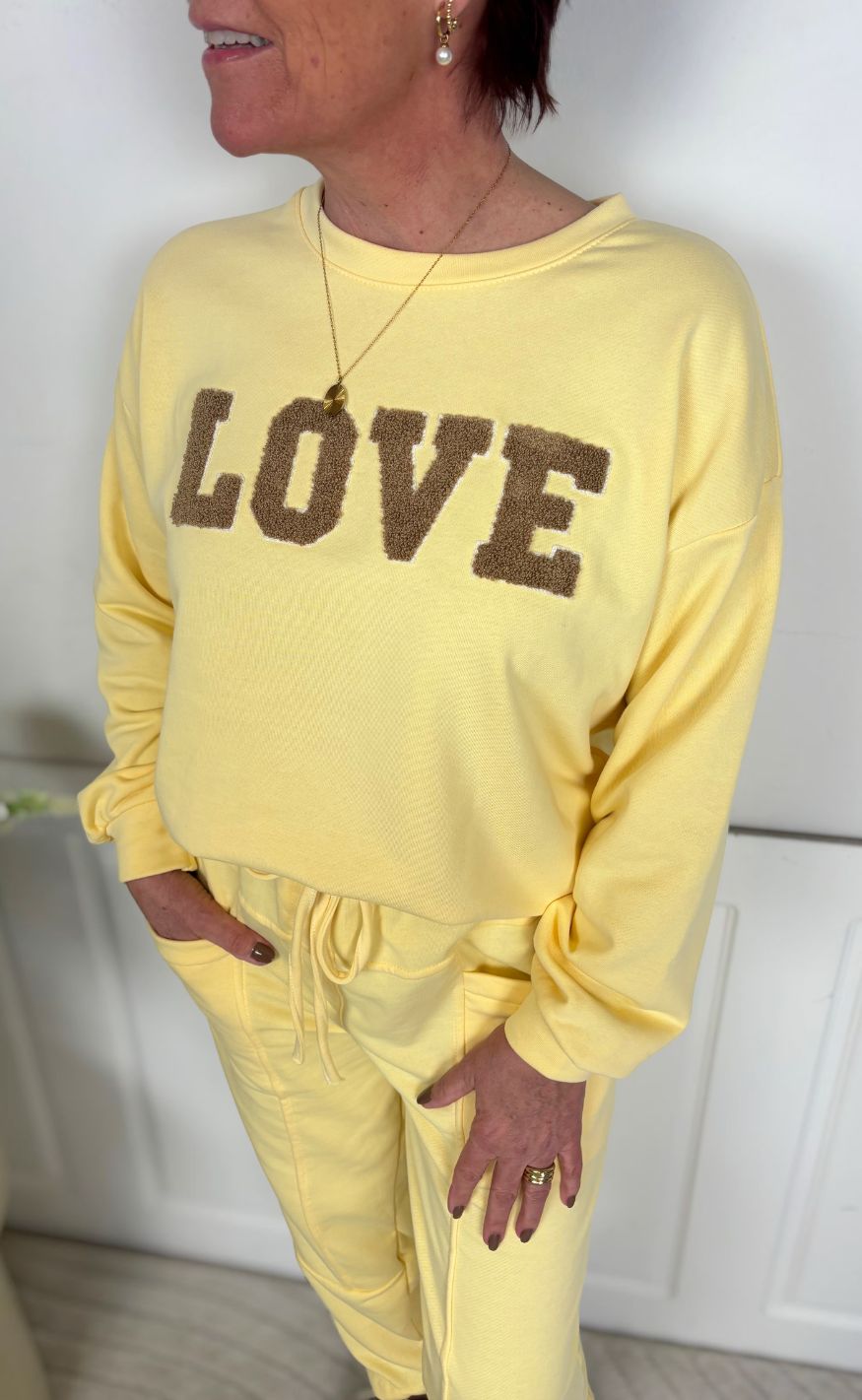 Marta Du Chateau Sweatshirt - Jessa - Giallo/Fango