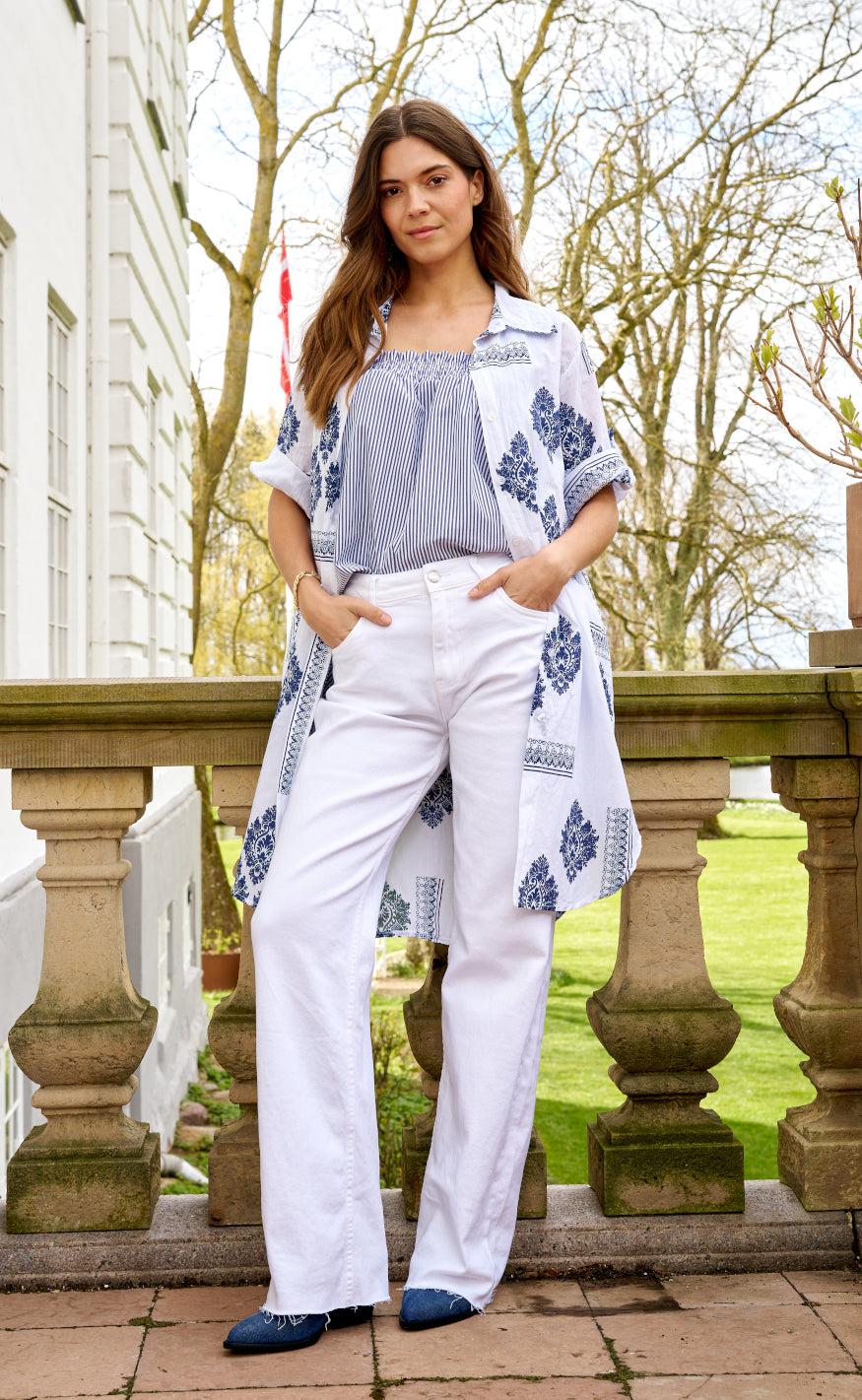 Marta Du Chateau Top - 6210 Emmeline - Jeans