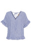 Marta Du Chateau Top - Matilda - Blue Jeans