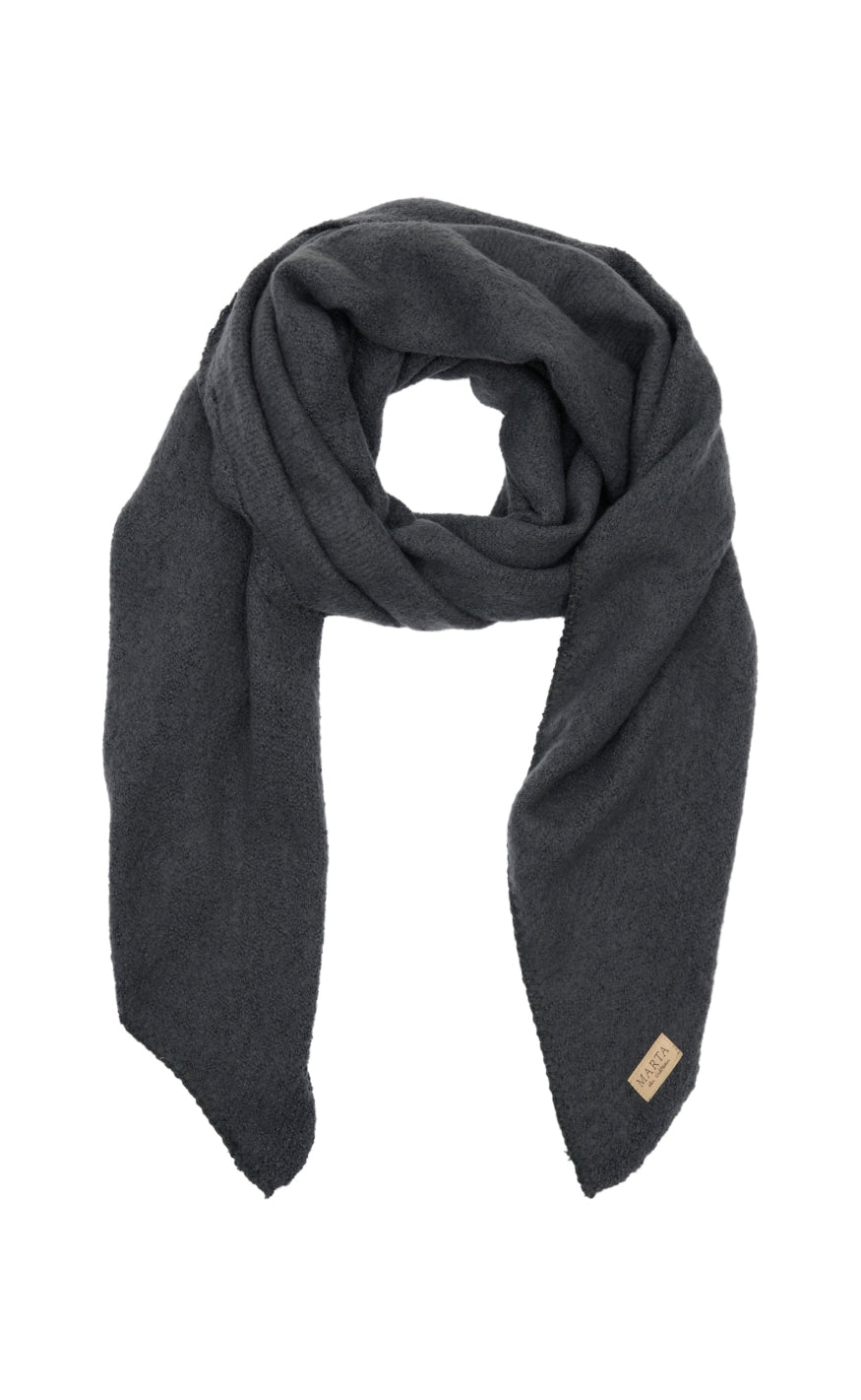 Marta Du Chateau Tørklæde - Scarf - Dark Grey