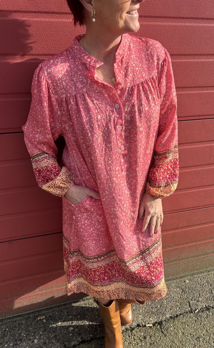 Marta Du Chateau Tunika - Annelin - Rosa6348tpg