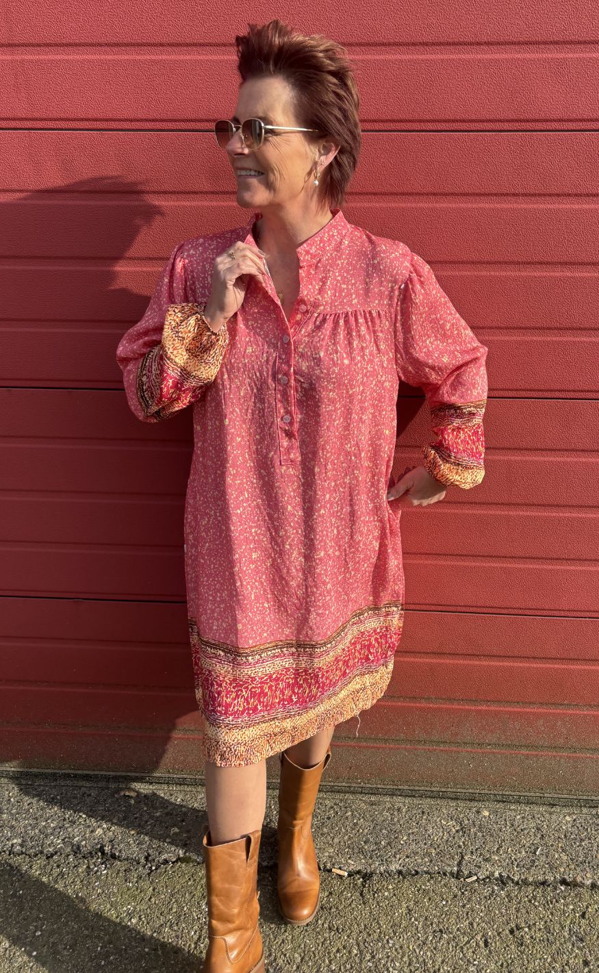 Marta Du Chateau Tunika - Annelin - Rosa6348tpg