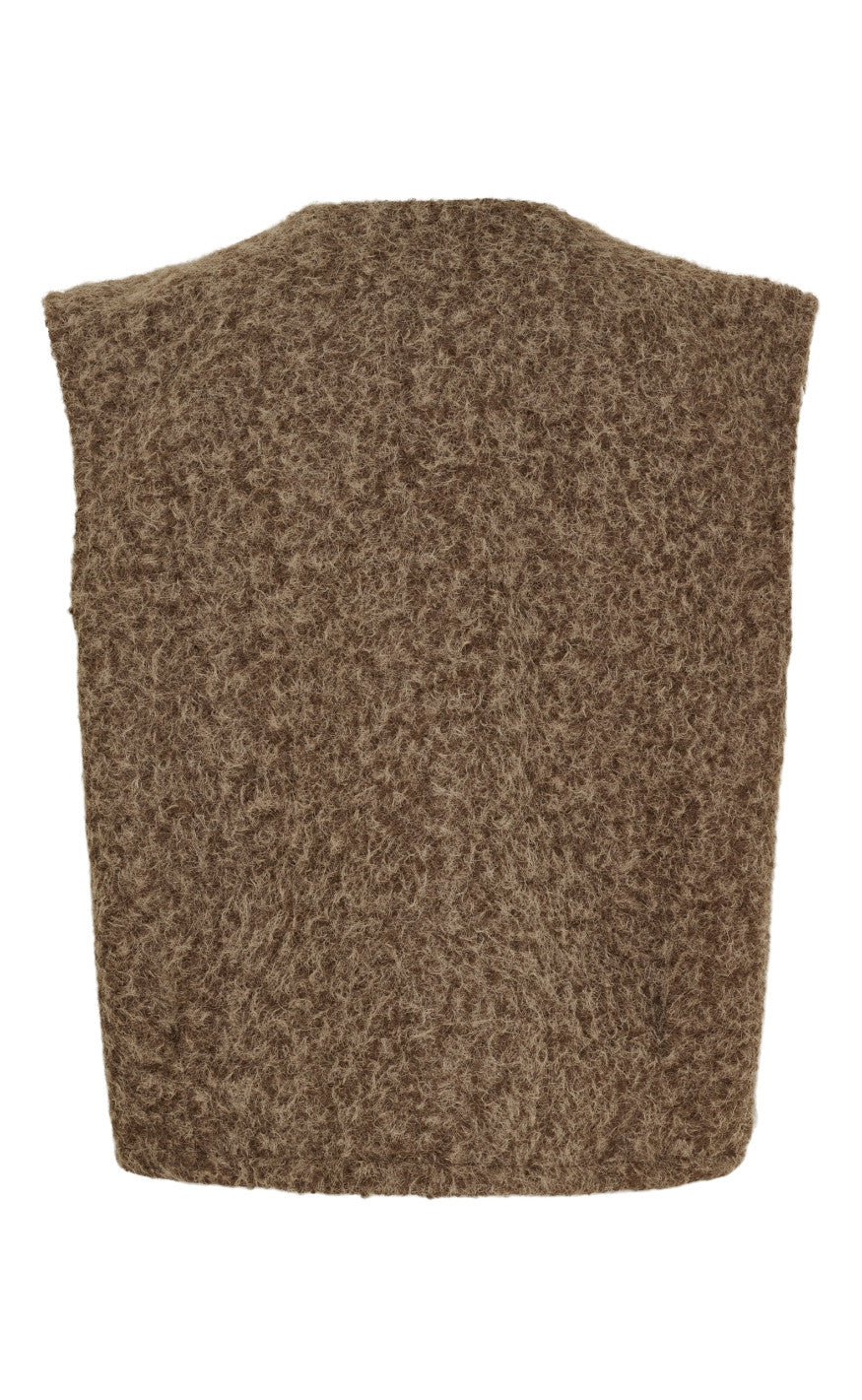 Marta Du Chateau Vest - Capella - Camello5