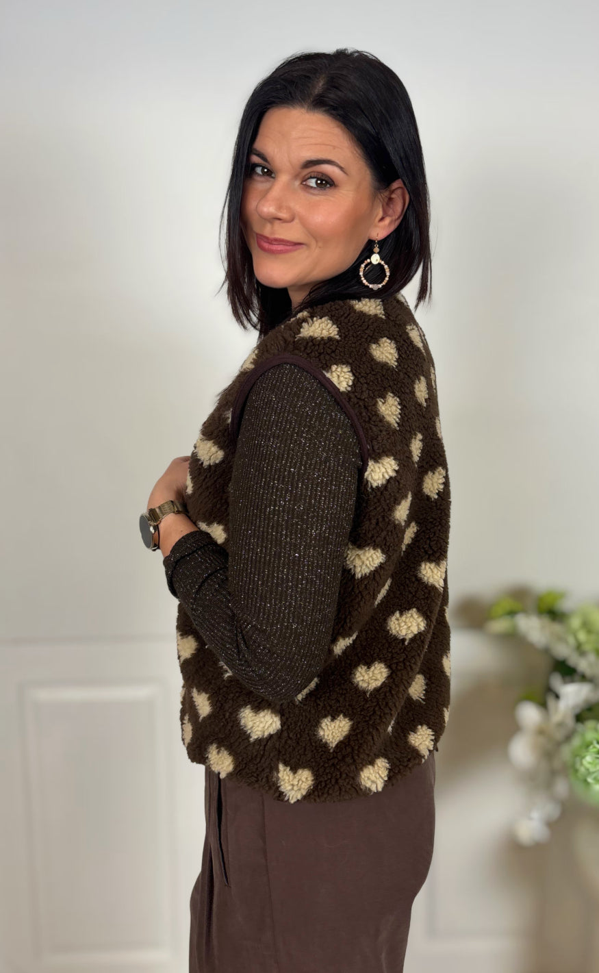 Marta Du Chateau Vest - Dahlia - Moro/Camello