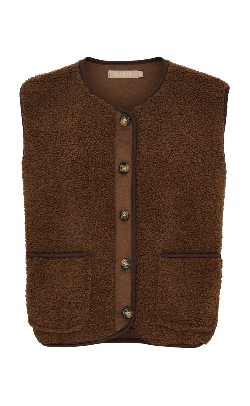 Marta Du Chateau Vest - Emmie - Moro