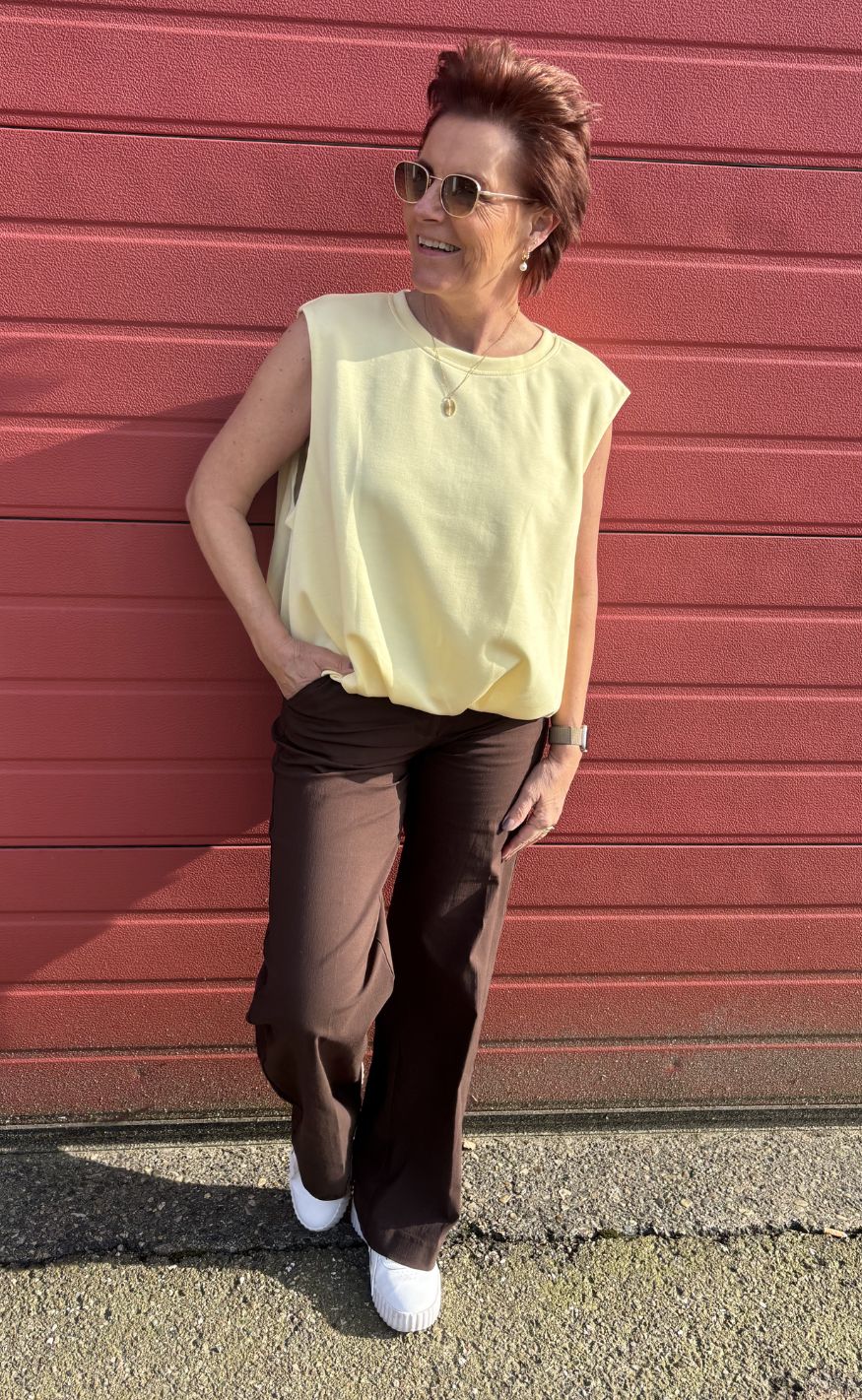Marta Du Chateau Vest - Orla - Yellow