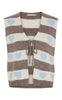 Marta Du Chateau Vest - Phoenix Knit - Celeste
