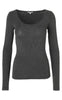 MbyM Bluse - Anna - Dark grey melange